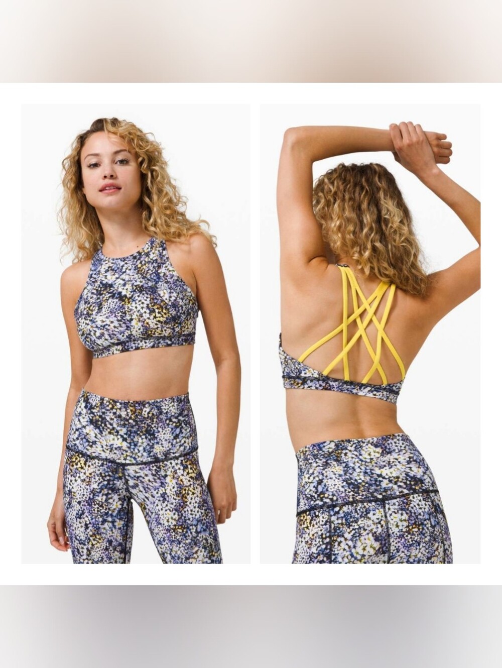 Lululemon Free To Be Serene Bra High Neck *Light Support, C/D Cup